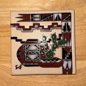 Earthtones 1990 Southwestern Tile 6” X 6”